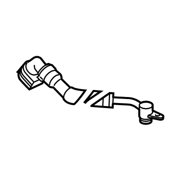 BMW 11-53-7-852-357 COOLANT FEED LINE
