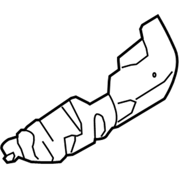 GM 12791725 Heat Shield