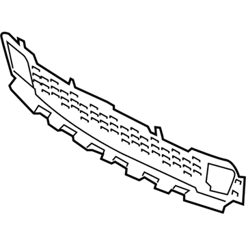 BMW 51-11-8-073-999 Grill, Air Intake, Center