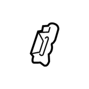 Nissan 88341-1JU0A Lock Assy-Rear Seat, RH