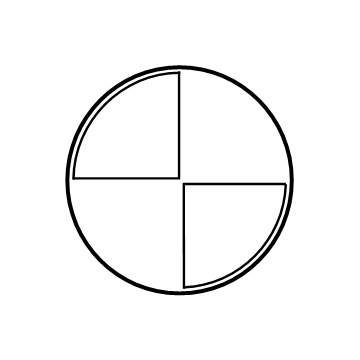 BMW 51-14-9-883-377 BADGE