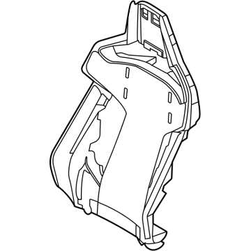 BMW 52-10-7-882-980 FOAM PADDING, BACKREST, RIGH