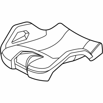 BMW 52-10-7-885-535 COVER M CARBON BACKREST