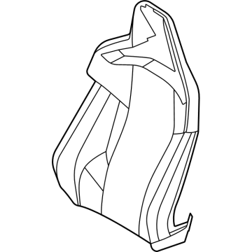 BMW 52-10-7-885-536 COVER M CARBON SEAT
