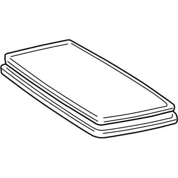 Lexus 63201-33051 Sliding Roof Glass Sub-Assembly