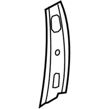 BMW 41-21-7-204-435 Interior Left Column B