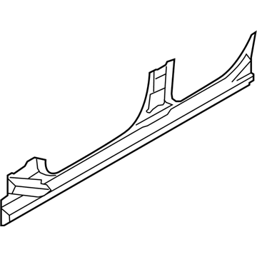BMW 41-12-7-204-197 Frame Side Member, Inner Left