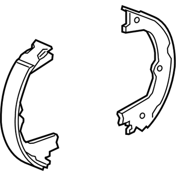 Acura 43153-TZ5-A01 Shoe, Parking Brake