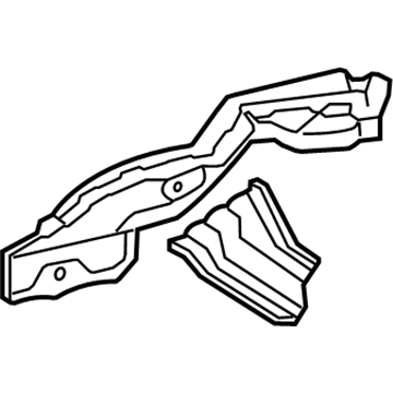 Toyota 53707-52030 Apron Reinforcement