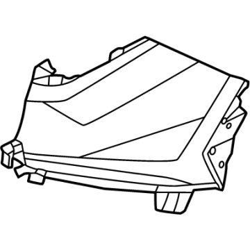 Hyundai 86656-N9000 COVER-RR BUMPER SIDE, LH