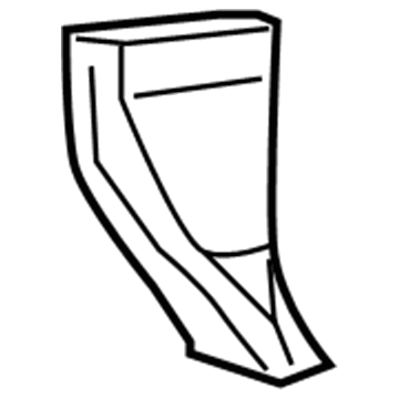 Mopar 5058522AB Duct-Floor Adaptor