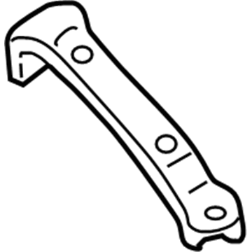 Lexus 53845-33070 Brace, Front Wheel Opening Apron, RH