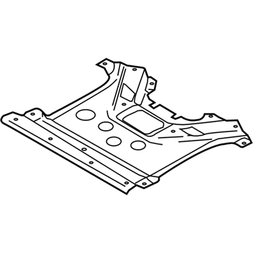 BMW 51-71-7-197-500 Stiffening Plate