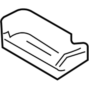 BMW 51-75-7-187-958 Covering, Rear Centre