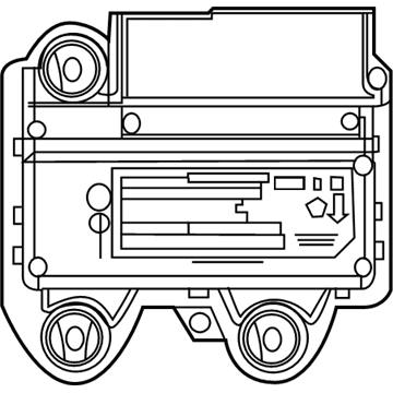 Mopar 68402852AE OCCUPANT Restraint Module