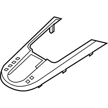 Kia 846031M098DAJ Cover Assembly-Console U