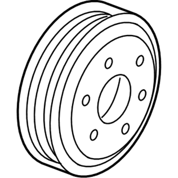 Ford EM5Z-8509-A PULLEY - WATER PUMP