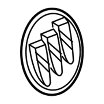 GM 39130410 Button