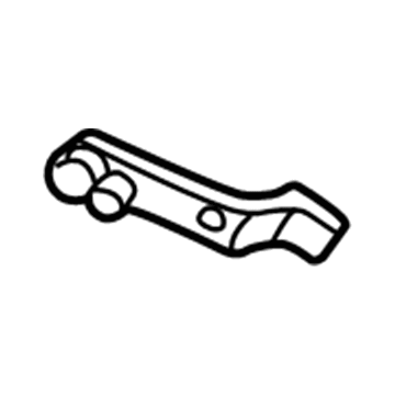 Hyundai 86584-25000 Bracket-Front Bumper Corner Support, LH