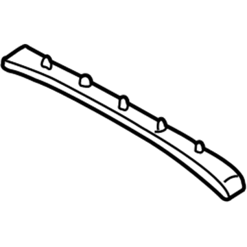 Hyundai 86512-25000 Front Bumper Grille
