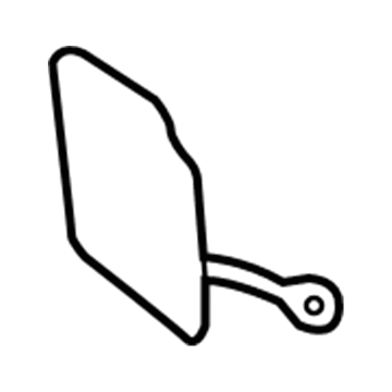 BMW 51-11-7-400-518 Cover, Towing Lug, Front, Primed