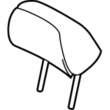 Ford BC3Z-25611A08-A Headrest