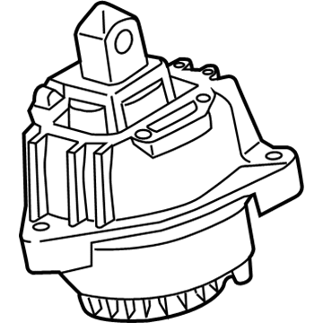 BMW 22-11-7-935-147 Engine Mount Left