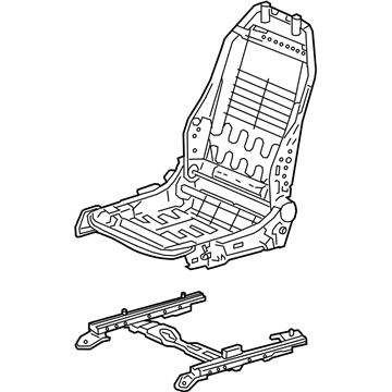 Honda 81126-TBA-A61 Frame Comp R, FR S
