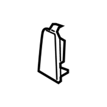 Lexus 79957-60040-A0 Cover, Rear Seat Rear Bracket, Rear