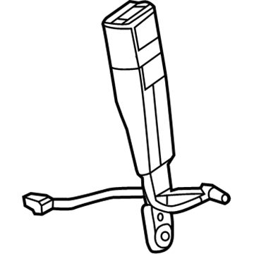 Mopar 6JW91DX9AC Buckle As-Buckle Assembly-S/BELT