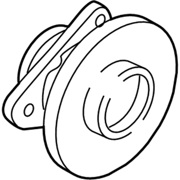Mopar 52104698AE Front Disc Brake Hub And Bearing