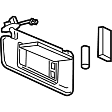 GM 39137491 Sunvisor