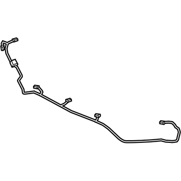 BMW 61-12-9-236-520 Wiring Set Pdc, Front