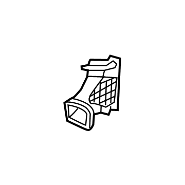 Mopar 5YZ561X7AE Outlet-Air Conditioning & Heater