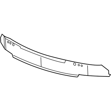 GM 13327025 Upper Impact Bar