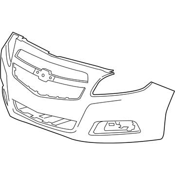 GM 22883320 Bumper Cover