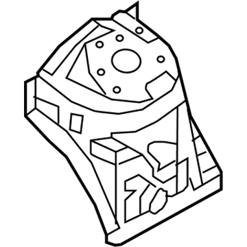 Nissan F4140-3JAMA Hoodledge-Lower, Rear RH