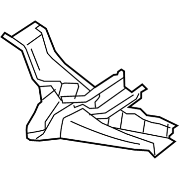 Nissan G5170-9NBMA Extension-Front Side Member, Front RH