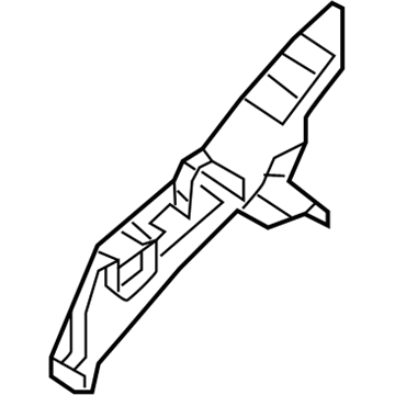 Infiniti F4180-3JAMA Reinforcement-Hoodledge, RH
