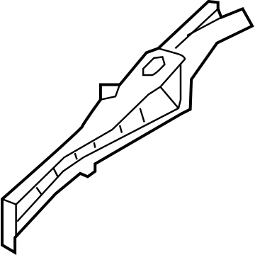 Nissan G5131-9NBMA Closing Plate-Front Side Member, LH