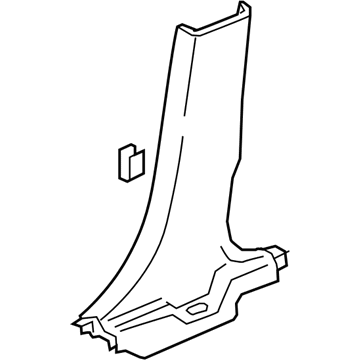 GM 26214558 Lower Center Pillar Trim