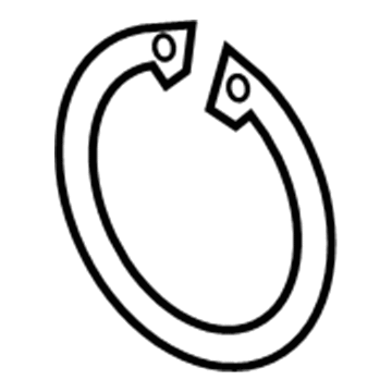 GM 13268964 Wheel Bearing Lock Ring