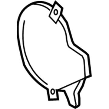 Lexus 16366-36170 Insulator, Cooling Fan Motor