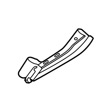 BMW 51-45-9-629-759 GAP COVER, STEERING COLUMN L