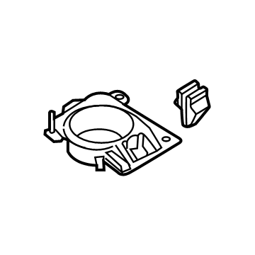 BMW 51-45-9-870-308 ADAPTER CENTER SPEAKER