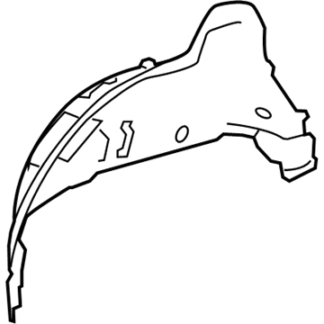 Toyota 61607-0E050 Inner Wheelhouse