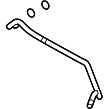 Infiniti 92450-1CA0A Pipe-Front Cooler, Low