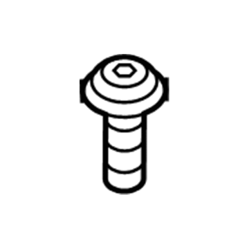 Mopar 6107024AA Screw-Large Round Washer Head