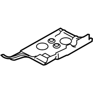 BMW 41-11-7-347-257 LEFT REINFORCEMENT FLOOR PAN
