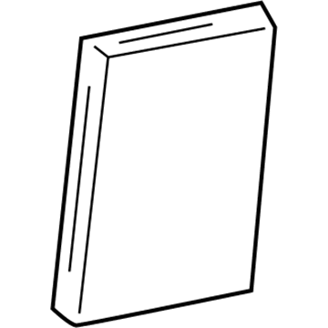 GM 52458577 Filter, A/C Evaporator Air